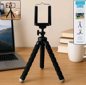 Flexible Mini Tripod Stand With Adjustable Mobile