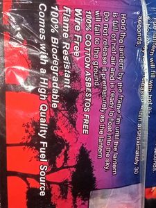 Sky Lantern Pack Of 4