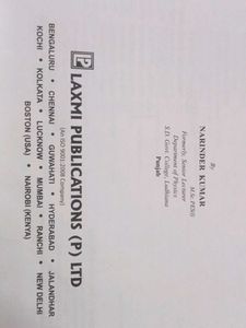 Comprehensive Physics set of Vol I &amp; Ii Class XI