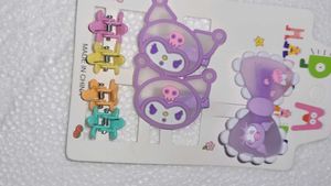 Kuromi Hair Clips