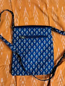 Ajrak Print Sling Bag