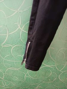 Black Cargo Jeans 26