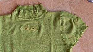 Vintage Bequete Green Knit Top