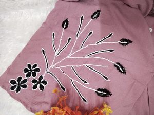 Embroidered cord set