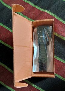 Black Stylish Watch For Men