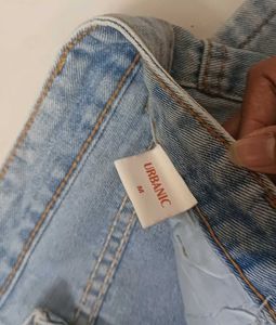 Urbanic Graffiti Motif Jeans
