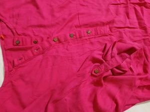 Pink Casual Kurti