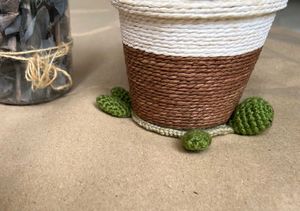 Crochet Turtle Cup Holder