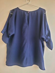 Harpa Navy Blue Top