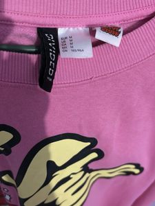 Pink Graphic Sweatshirt