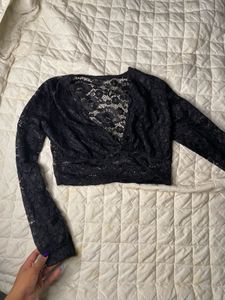 Lace Net Top