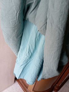 Mint Green Ruffle Hem Dress