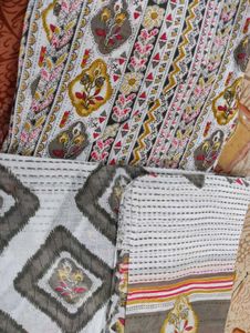 Elegant Printed 3-piece Unstitched Suit Set