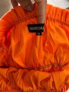 KASSUALLY Orange Top