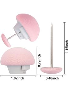 PACK OF 12 Mushroom Shape Bedsheet Clip Button Duv