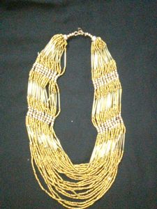 Beaded Statement Necklace