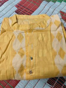 Ethnic Yellow Kurta