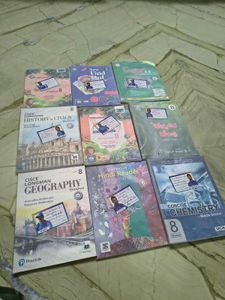 Class 8 Textbooks - Complete Set
