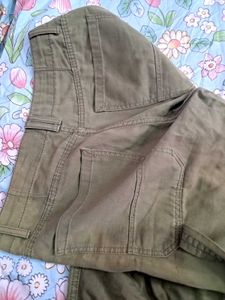 Olive Green Carpenter Pants