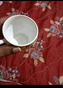 New Batik Design Ceramic Tea Cups (Set of 6)