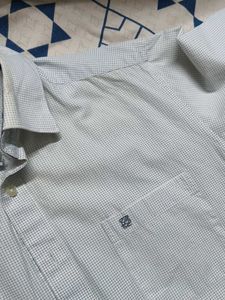 Louis Quatorze Men Checks Haf Sleeve Shirt