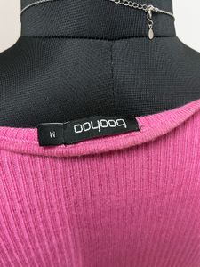 Pink Flared Sleeve Top