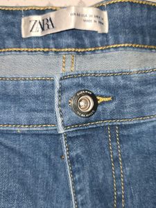 Zara Distressed Denim Jeans