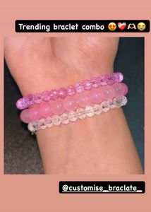Pastel Beaded Combo Bracelet Set..😍✨