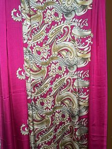 Rose (Pink) Printed Imported Fabric