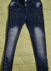 Stylish Girls&#39; Denim Jeans