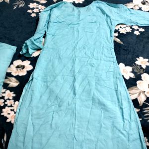 Chikankari Cotton Palazzo Suit