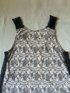 Lace Trim Tank Top
