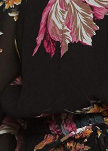 Rare A-line Casual Dress Black