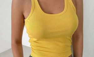 Mustard Yellow Tank Top