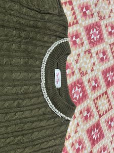 Olive Green Sweater