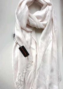Louis Vuitton Silk Scarf ( Muted White)