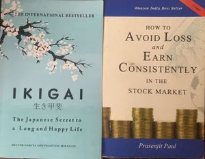 Ikigai & Stock Market Books