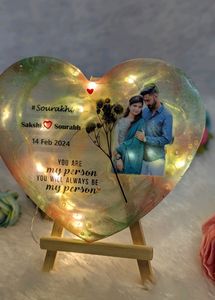 Resin Frame 6inch Heart Shape