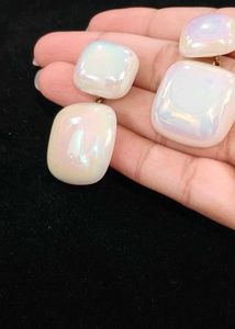 Iridescent Stud Earrings