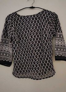 Embroidered Chikankari Causal Top