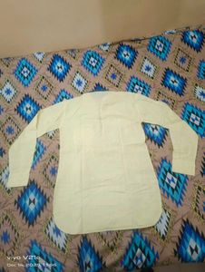 Men&#39;s Yellow Kurta