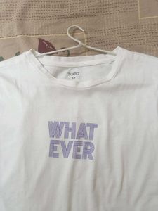 Zudio White T Shirt