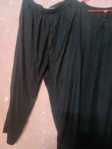 Black Kurta Set