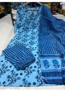Cotton Kurta Set