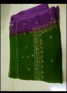 Green Saree