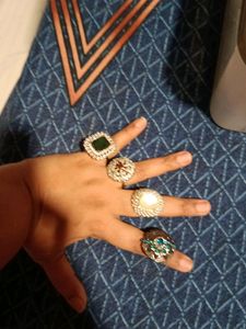 Combo Of 4 Rings