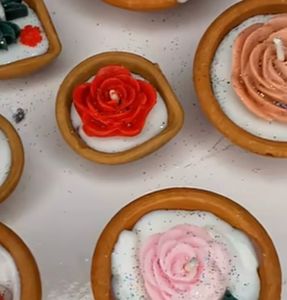 Eco Friendly Diwali Diya Candles - Set Of 5