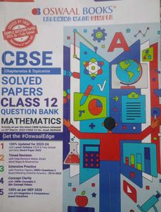 OSWAAL QUESTION BANK FOR CLASS 12TH