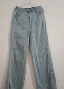 Light Blue Wide Leg Jeans