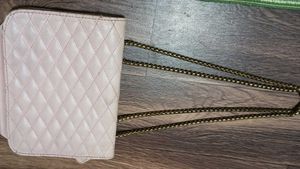 Baby Pink Sling Bag